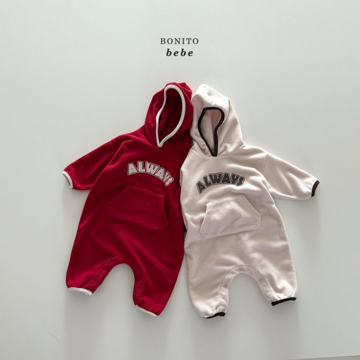 Bonito - Korean Baby Fashion - #smilingbaby - Bebe Always Hood Suit