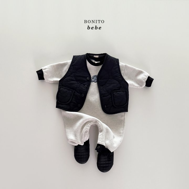 Bonito - Korean Baby Fashion - #smilingbaby - Bebe Quilted Vest - 10
