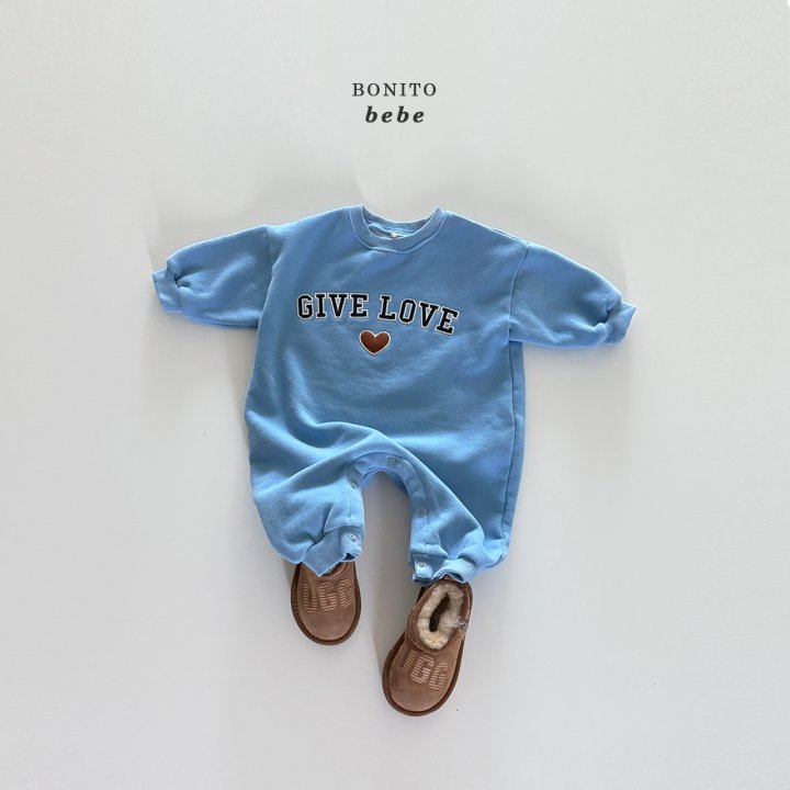Bonito - Korean Baby Fashion - #smilingbaby - Bebe Give Love Suit - 8