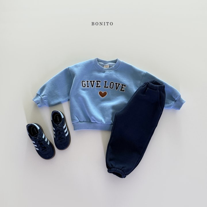Bonito - Korean Children Fashion - #Kfashion4kids - Give Love Sweatshirt - 11