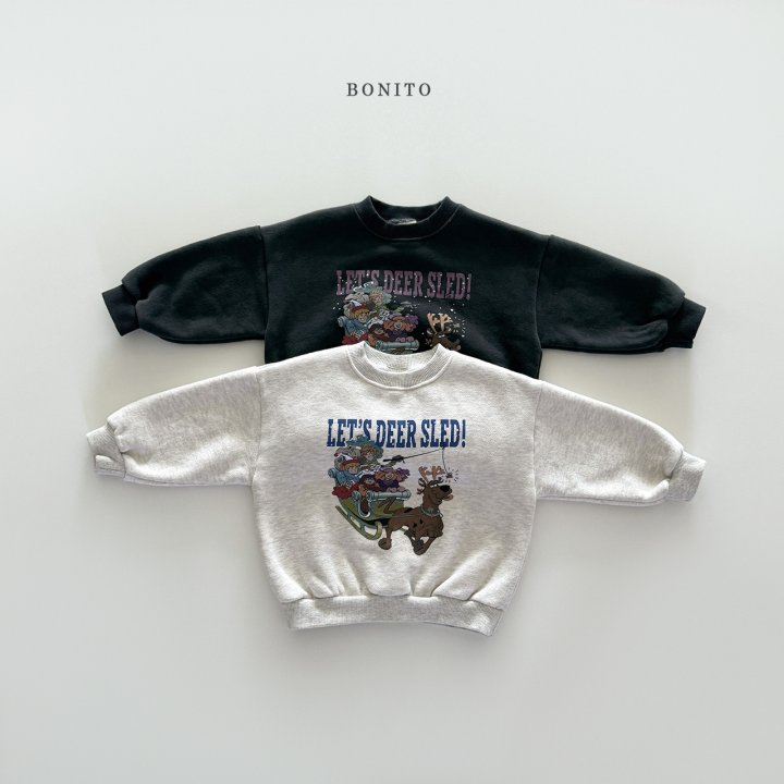 Bonito - Korean Children Fashion - #Kfashion4kids - Sled Sweatshirt