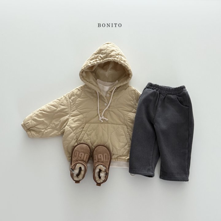 Bonito - Korean Children Fashion - #Kfashion4kids - Quilted Hoodie - 10