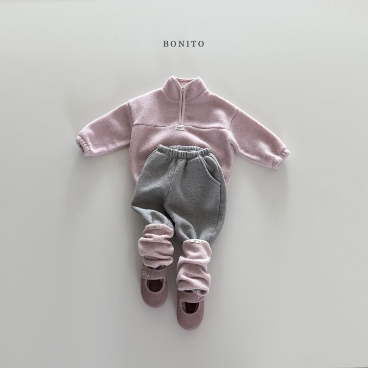 Bonito - Korean Children Fashion - #Kfashion4kids - Cotton Candy Half Zip-Up - 9