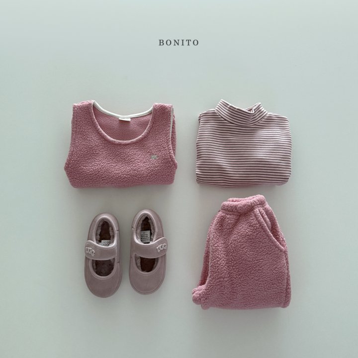 Bonito - Korean Children Fashion - #Kfashion4kids - Fluffy Vest Set - 11