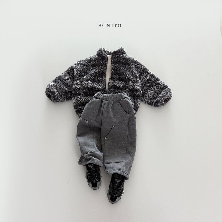 Bonito - Korean Children Fashion - #Kfashion4kids - Rivet Straight Pants - 10