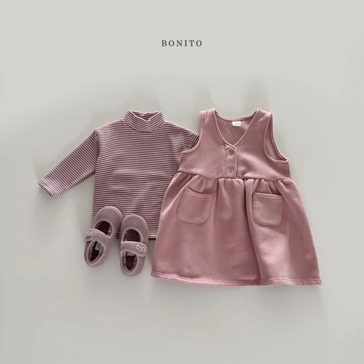 Bonito - Korean Children Fashion - #childofig - Double Fleece One-piece - 6