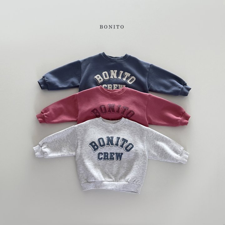 Bonito - Korean Children Fashion - #childofig - Crew Sweatshirt