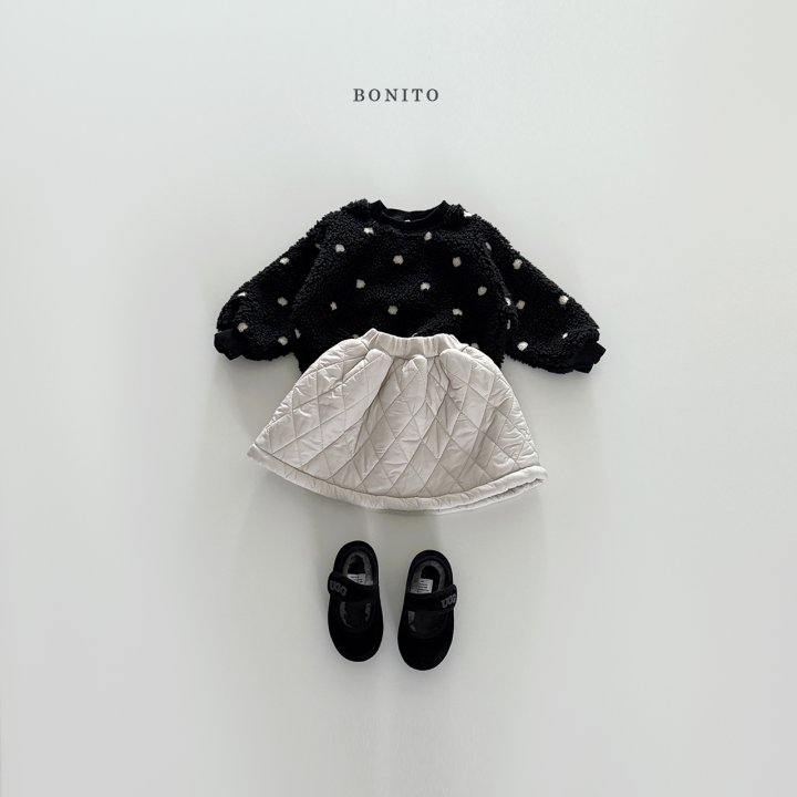 Bonito - Korean Children Fashion - #childofig - Quilted Fleece Skirt - 9