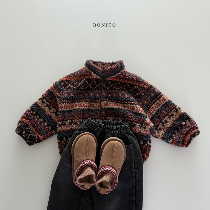Bonito - Korean Children Fashion - #childofig - Nordic Fleece Zip-Up - 10