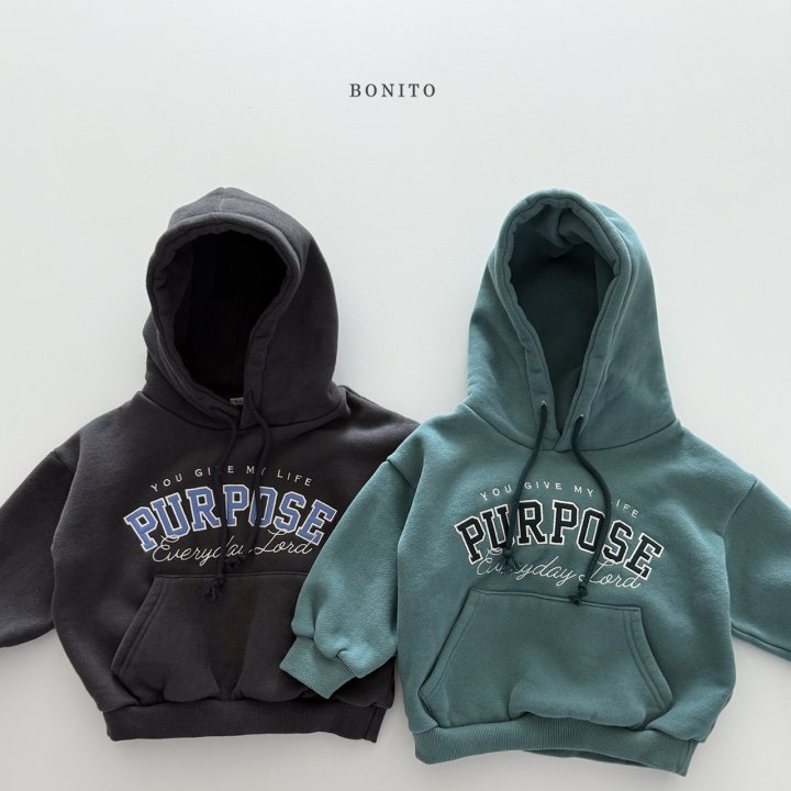 Bonito - Korean Children Fashion - #stylishchildhood - Purpose Hoodie - 4