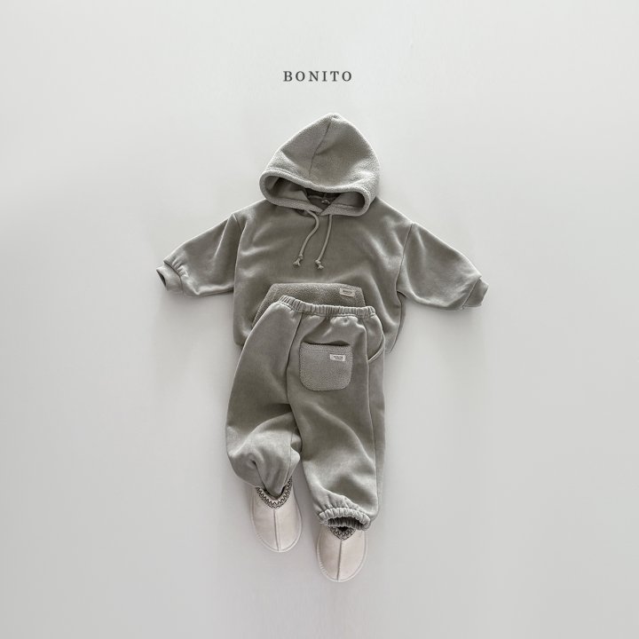 Bonito - Korean Children Fashion - #childofig - Soft Hood Set - 11