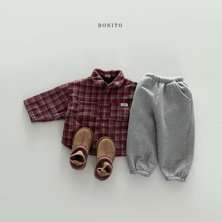 Bonito - Korean Children Fashion - #childofig - Check Bonding Shirt - 8