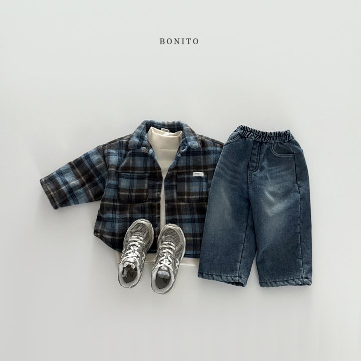 Bonito - Korean Children Fashion - #childofig - Plain Turtleneck Tee - 6