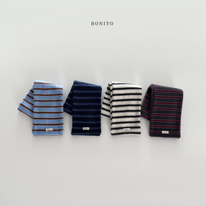 Bonito - Korean Children Fashion - #childrensboutique - Point Stripe Muffler - 3
