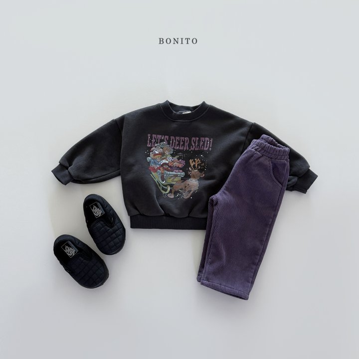 Bonito - Korean Children Fashion - #childrensboutique - Sled Sweatshirt - 8
