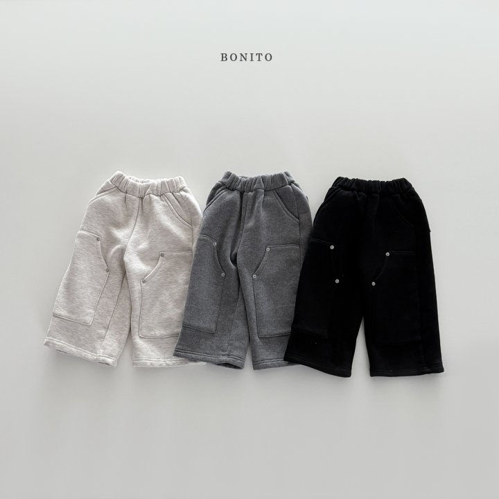 Bonito - Korean Children Fashion - #childrensboutique - Rivet Straight Pants - 3