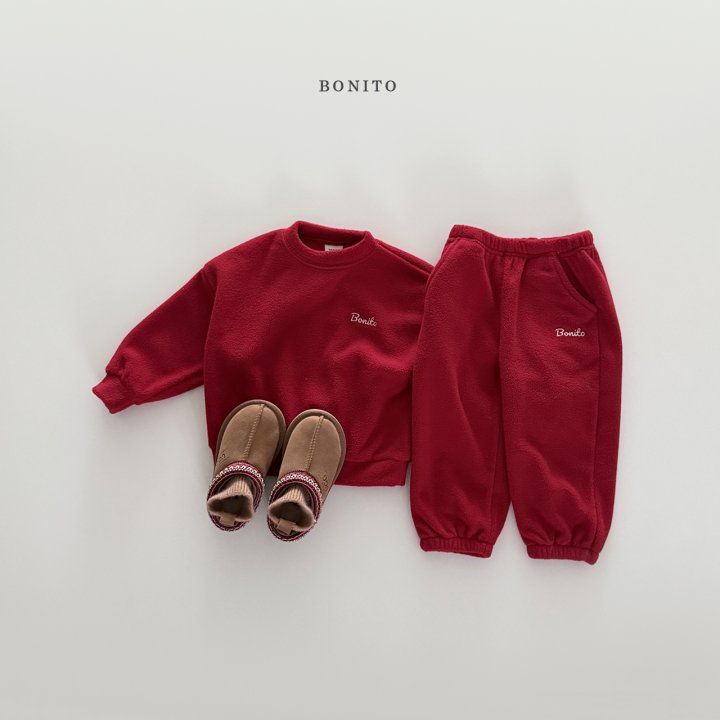 Bonito - Korean Children Fashion - #childrensboutique - Fleece Set - 4