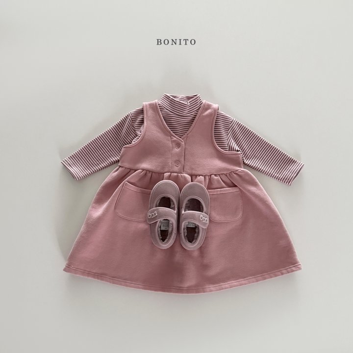 Bonito - Korean Children Fashion - #designkidswear - Double Fleece One-piece - 8