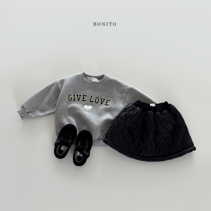 Bonito - Korean Children Fashion - #designkidswear - Quilted Fleece Skirt - 11