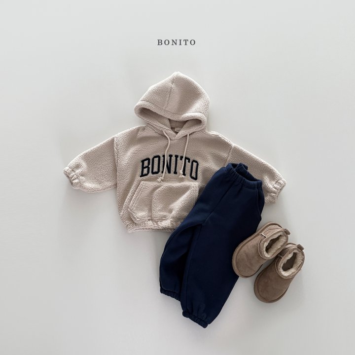 Bonito - Korean Children Fashion - #designkidswear - Fluffy Bonito Hoodie - 5