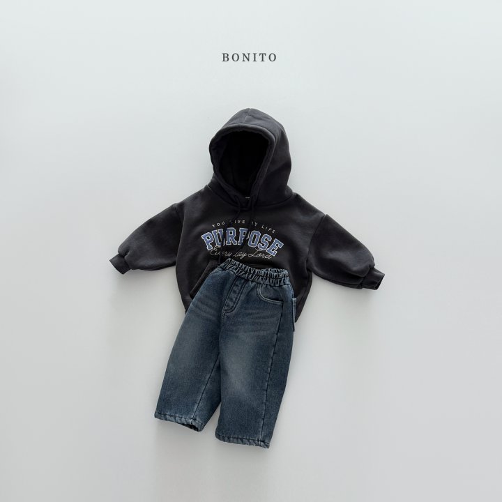 Bonito - Korean Children Fashion - #designkidswear - Purpose Hoodie - 6