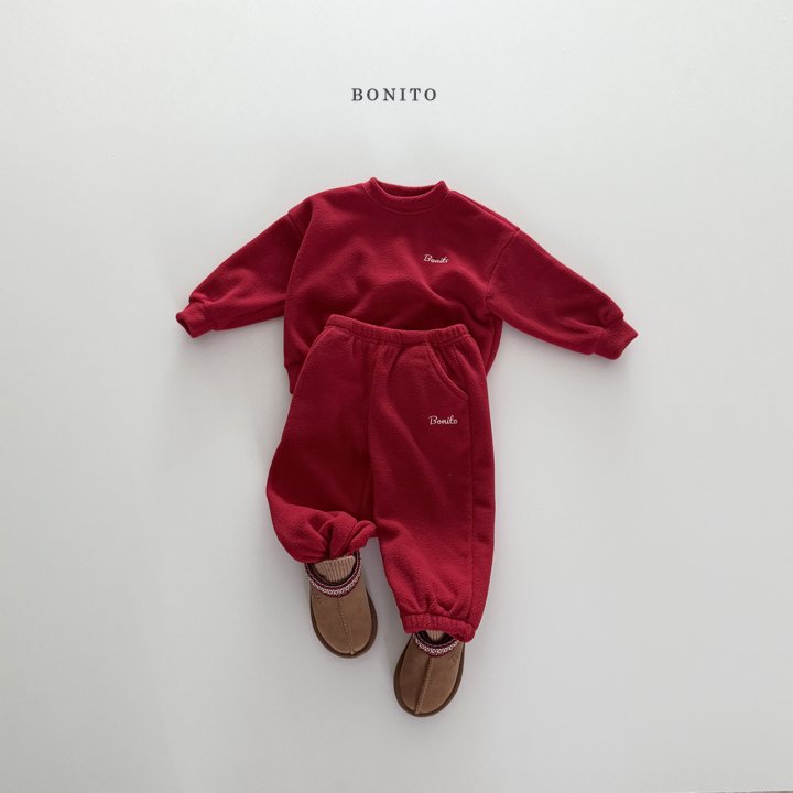Bonito - Korean Children Fashion - #discoveringself - Fleece Set - 5