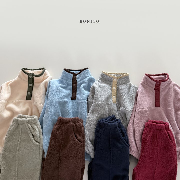 Bonito - Korean Children Fashion - #discoveringself - Tone Color Button Set - 3