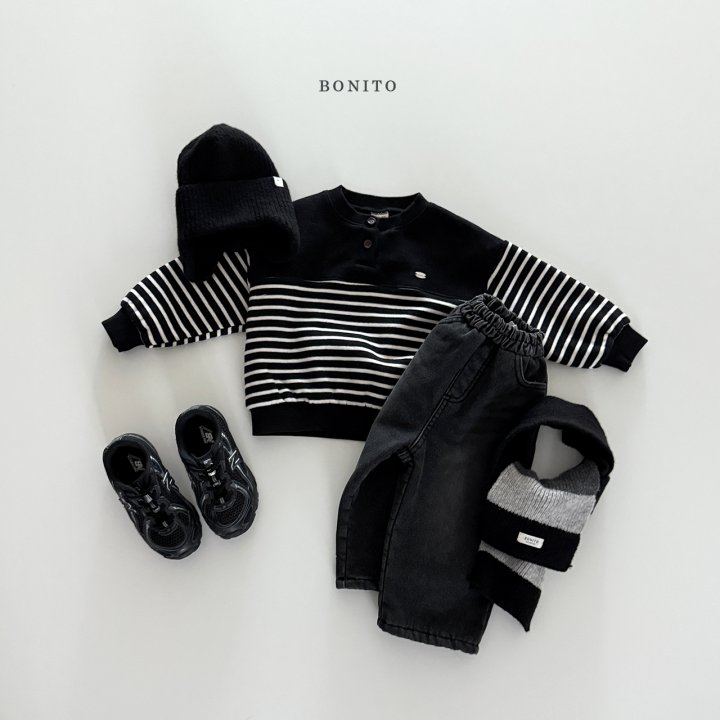 Bonito - Korean Children Fashion - #discoveringself - Color Knit Muffler - 12