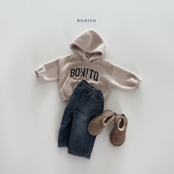Bonito - Korean Children Fashion - #fashionkids - Fluffy Bonito Hoodie - 7