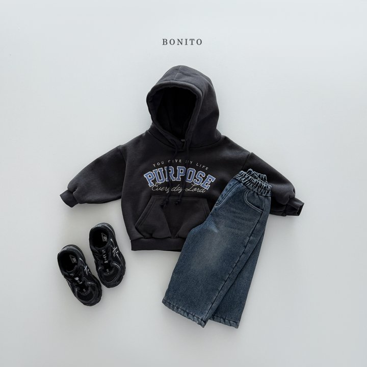 Bonito - Korean Children Fashion - #fashionkids - Purpose Hoodie - 8