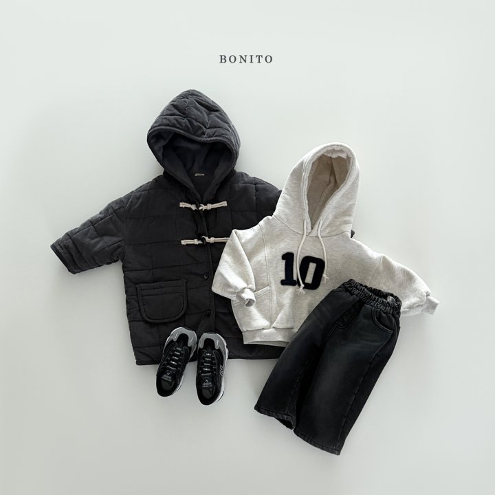 Bonito - Korean Children Fashion - #fashionkids - Corduroy Quilted Toggle Coat (Kids) - 10