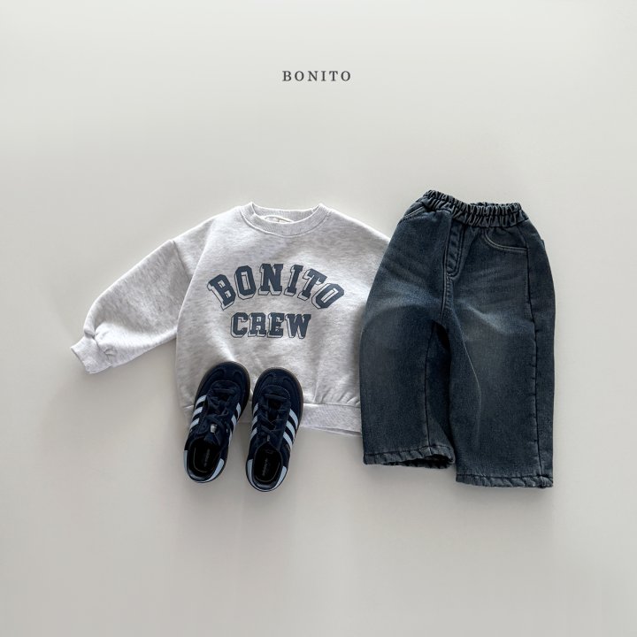 Bonito - Korean Children Fashion - #kidsshorts - Crew Sweatshirt - 6
