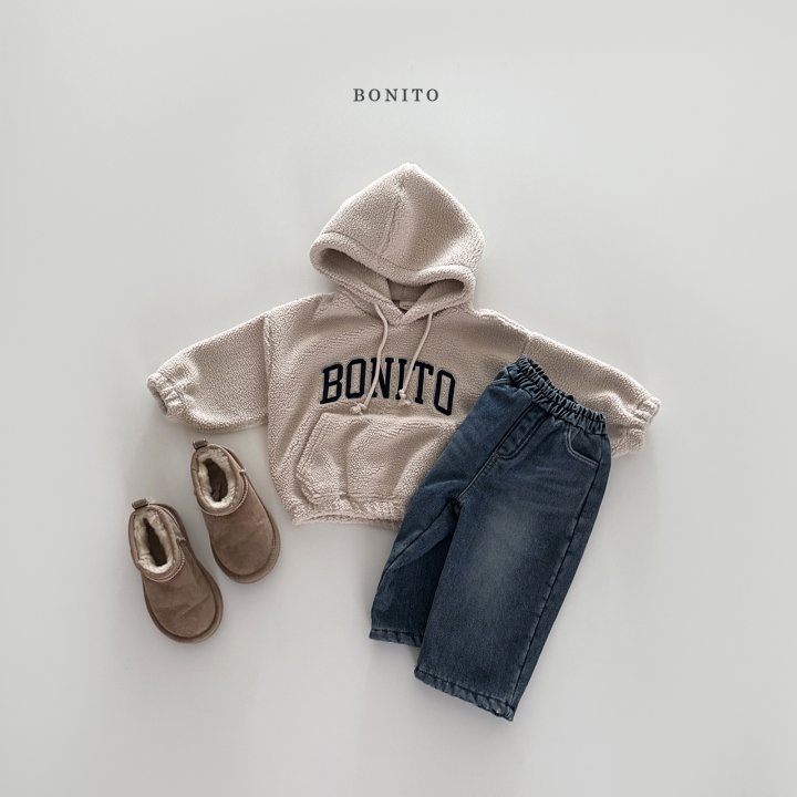 Bonito - Korean Children Fashion - #kidsshorts - Fluffy Bonito Hoodie - 8