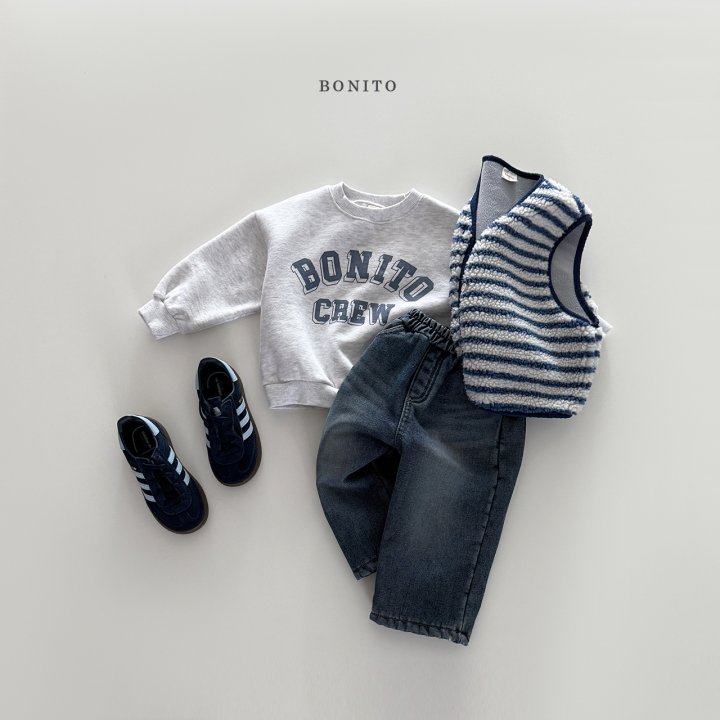Bonito - Korean Children Fashion - #kidsstore - Thick Padded Denim Pants - 7
