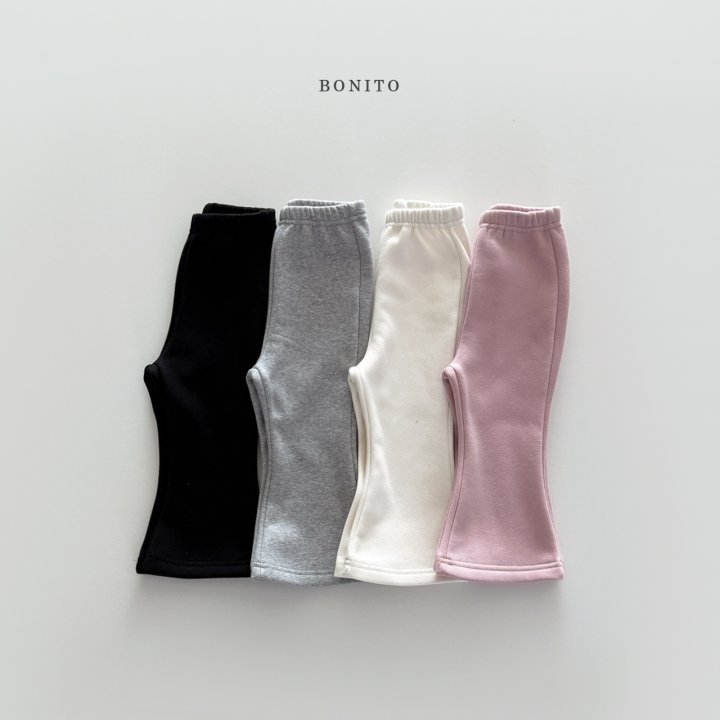 Bonito - Korean Children Fashion - #kidzfashiontrend - Bootcut Fleece Leggings