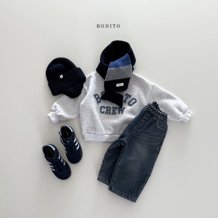 Bonito - Korean Children Fashion - #kidzfashiontrend - Crew Sweatshirt - 8