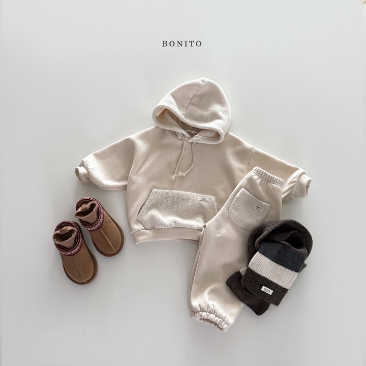 Bonito - Korean Children Fashion - #kidzfashiontrend - Soft Hood Set - 5