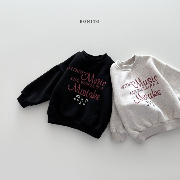 Bonito - Korean Children Fashion - #kidsstore - Music Sweatshirt - 4