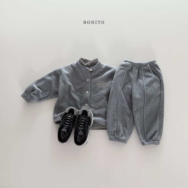 Bonito - Korean Children Fashion - #Kfashion4kids - Winter Cardigan Jogger Set - 4