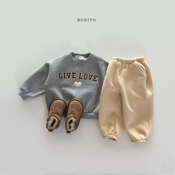 Bonito - Korean Children Fashion - #littlefashionista - Give Love Sweatshirt - 12
