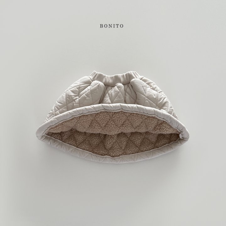 Bonito - Korean Children Fashion - #Kfashion4kids - Quilted Fleece Skirt - 4