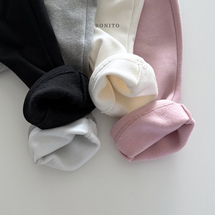 Bonito - Korean Children Fashion - #littlefashionista - Bootcut Fleece Leggings - 4