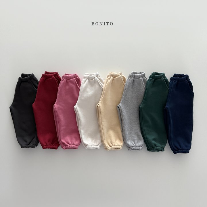 Bonito - Korean Children Fashion - #magicofchildhood - Double Fleece Jogger Pants