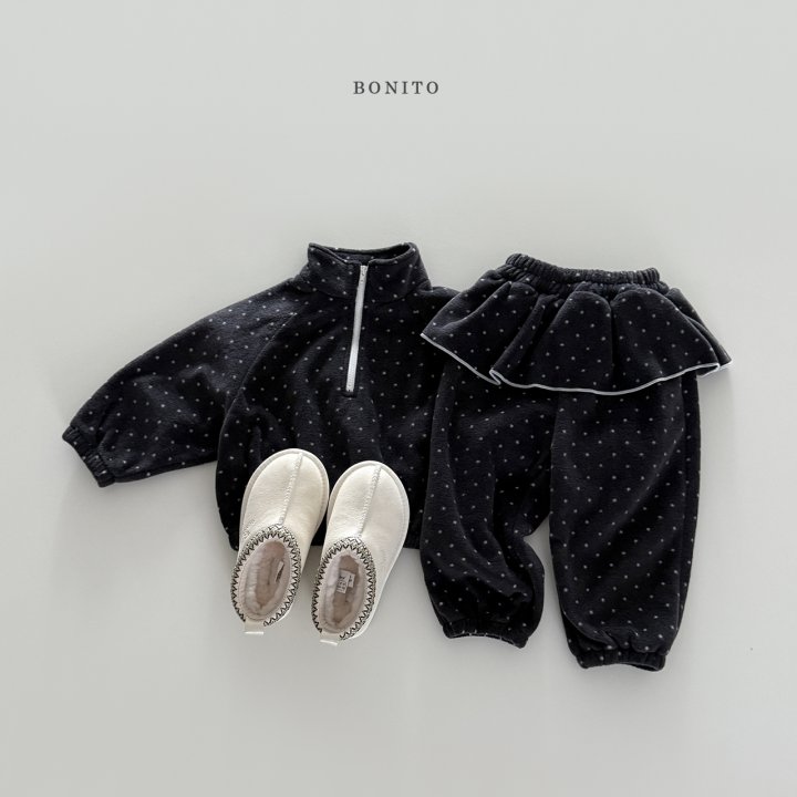 Bonito - Korean Children Fashion - #magicofchildhood - Polka Lovely Jogger Set (Kids) - 7