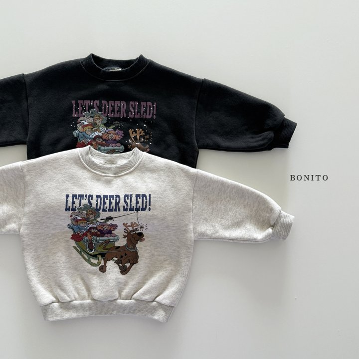 Bonito - Korean Children Fashion - #magicofchildhood - Sled Sweatshirt - 3