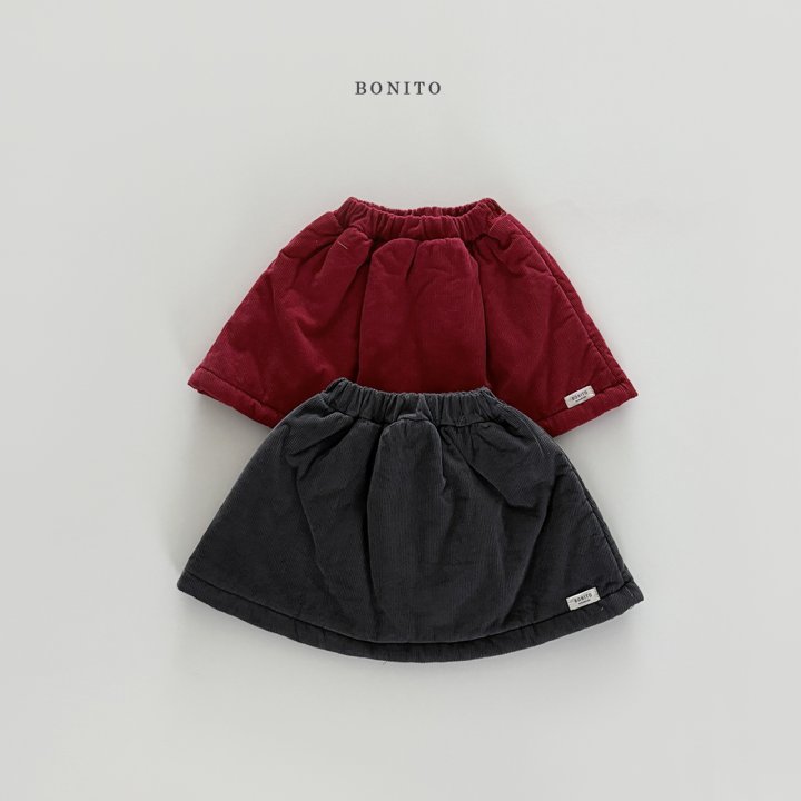Bonito - Korean Children Fashion - #magicofchildhood - Corduroy Bonding Skirt