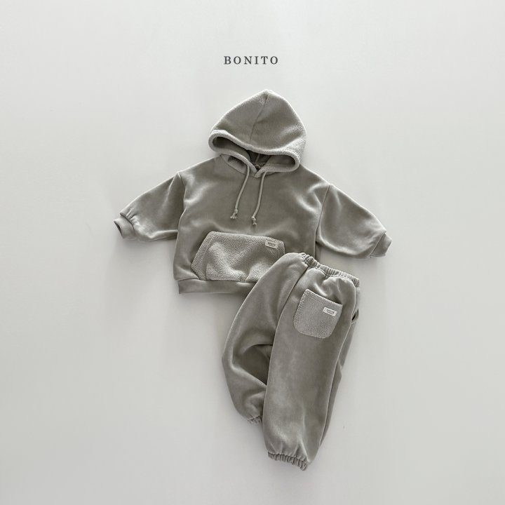 Bonito - Korean Children Fashion - #magicofchildhood - Soft Hood Set - 8
