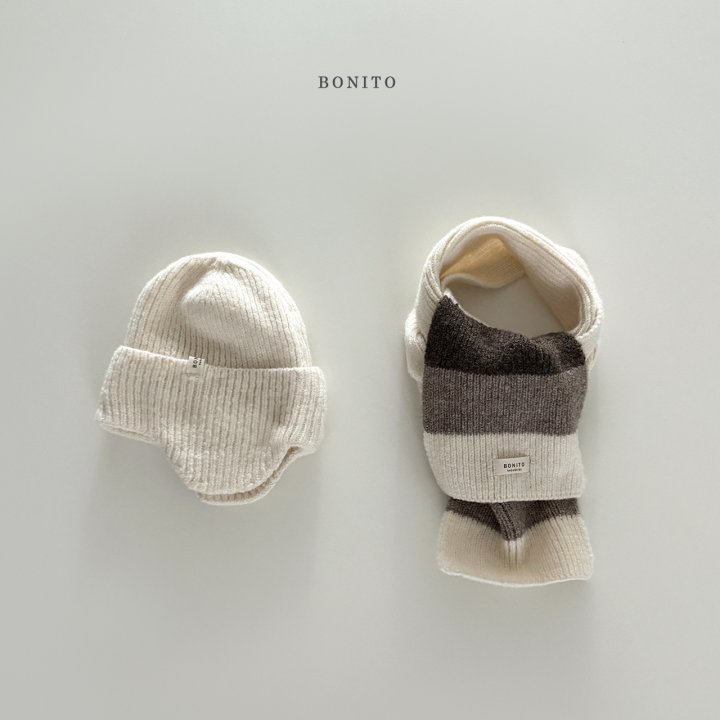 Bonito - Korean Children Fashion - #magicofchildhood - Color Knit Muffler - 5
