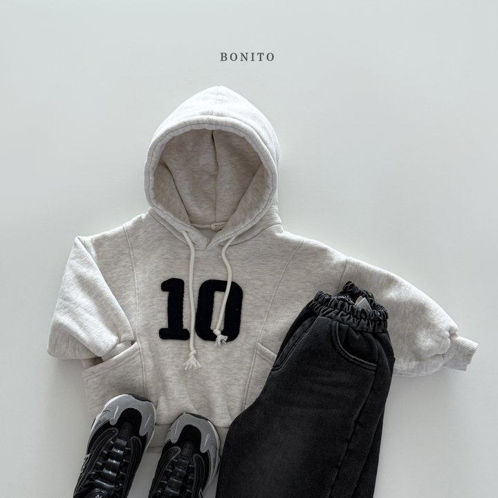 Bonito - Korean Children Fashion - #minifashionista - 10 Cut Hoodie - 10