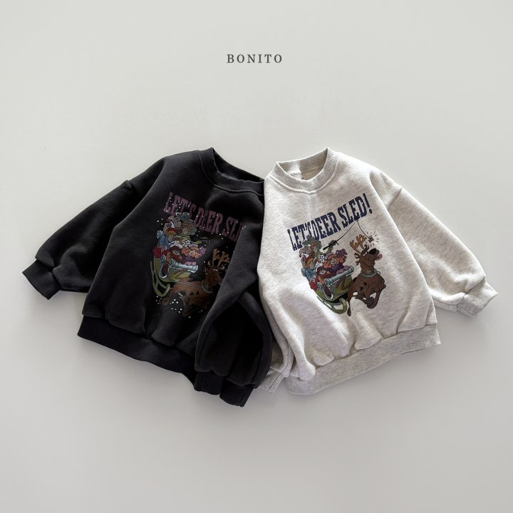 Bonito - Korean Children Fashion - #magicofchildhood - Sled Sweatshirt - 4